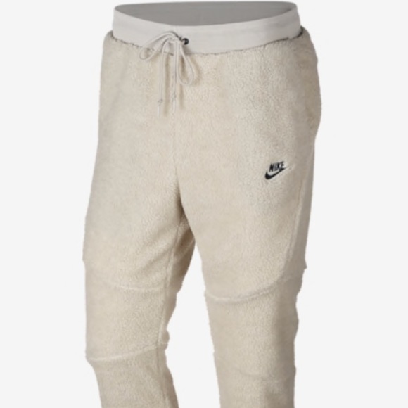nike air sherpa fleece jogger pant